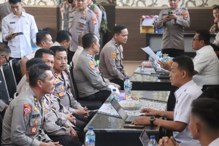 Empat Polres di Lampung Jalani Audit Kinerja Terpadu di Polres Lampung Selatan
