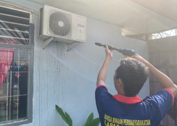 Warga Binaan Lapas Kalianda Bersihkan AC Seluruh Lapas: Keterampilan untuk Bekal Mencari Nafkah