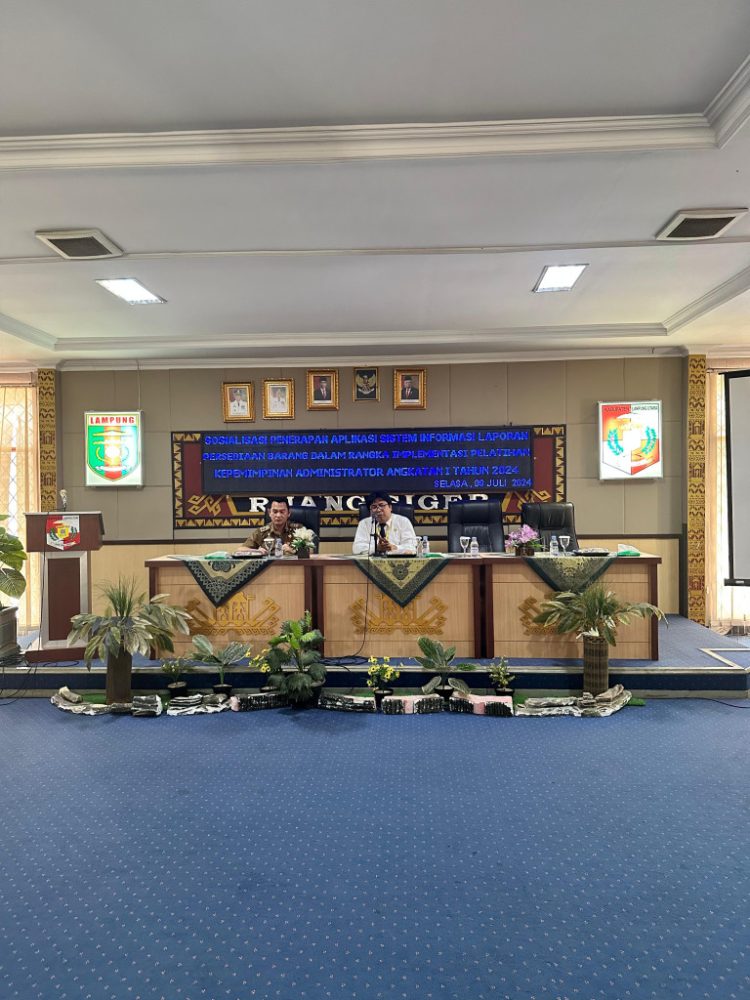 Pemerintah Kabupaten Lampung Utara Sosialisasikan Aplikasi SILPA