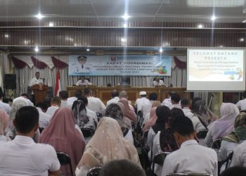 Pemkab Lampung Barat Gelar Rakor POP Triwulan II 2024, Fokus Evaluasi Penyerapan APBD