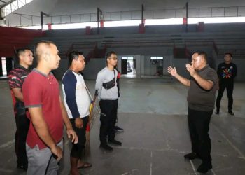 Jelang Kapolri Cup, Kawasan GWH Lamsel Mulai Dibersihkan 