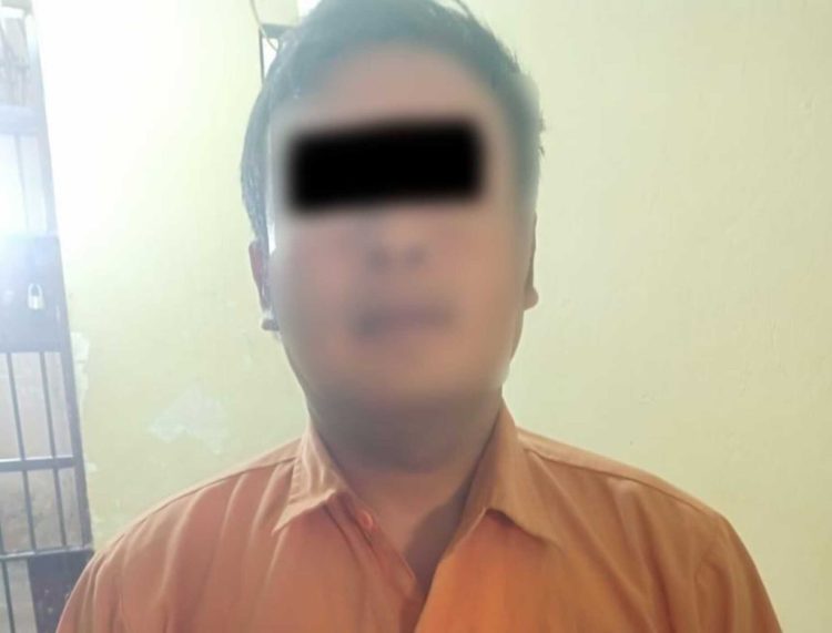 BOBOL RUMAH CURI MOTOR, SEORANG PRIA DIRINGKUS UNIT RESKRIM POLSEK KEDONDONG POLRES PESAWARAN