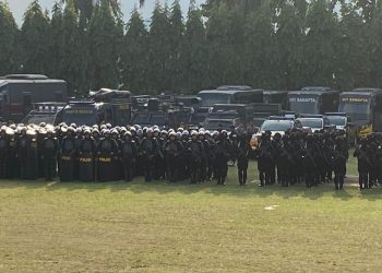 Persiapan Pengamanan Pilkada Serentak 2024, Polda Gelar Pasukan dan Cek Perlengkapan