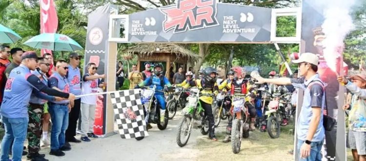 Bupati Lampung Selatan Lepas Ribuan Crosser dalam Bhayangkara Adventure Reborn 3