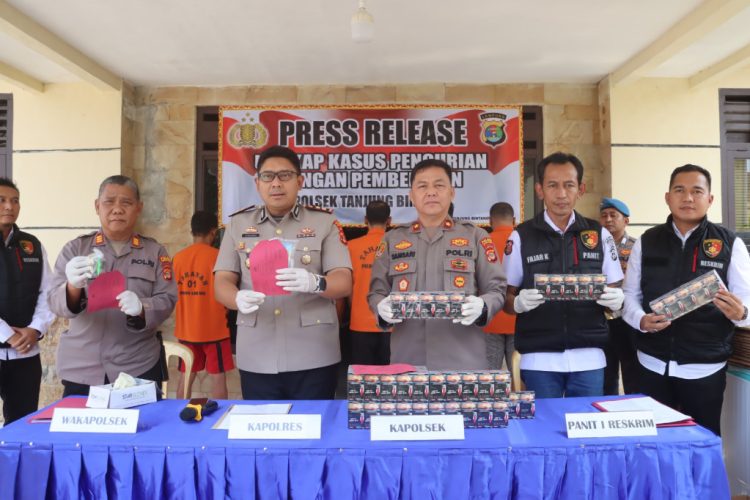 Lima Pelaku Pembobol Warung di Kertosari Ditangkap, Kerugian Capai Rp 345 Juta