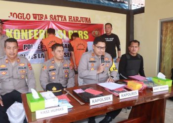 Tekab 308 Tangkap Dua Pembobol Rumah di Bakauheni Lampung Selatan