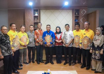 Serah Terima Jabatan di Dinas Kominfotik Lampung Tengah