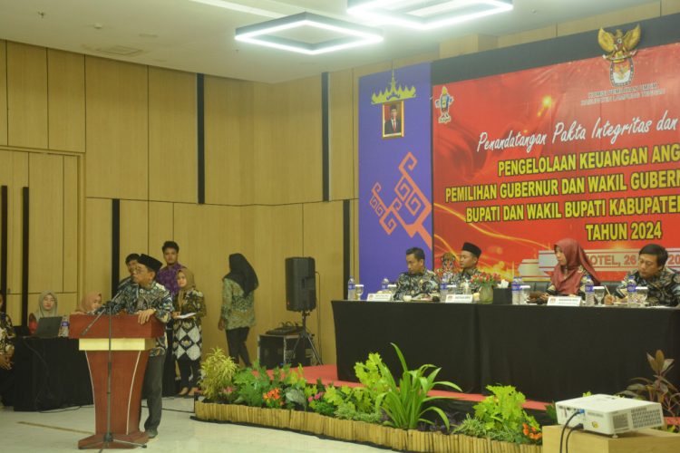 Penandatanganan Pakta Integritas Pemilihan 2024 di Lampung Tengah