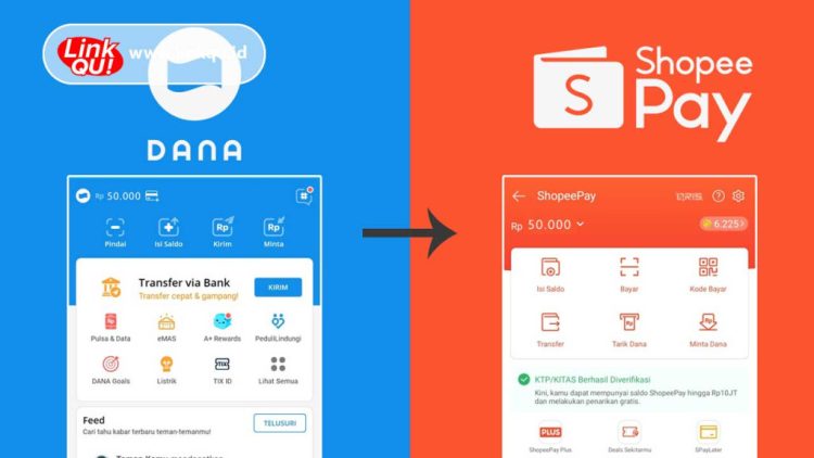 Cara Transfer Saldo Shopee Pay ke Dana