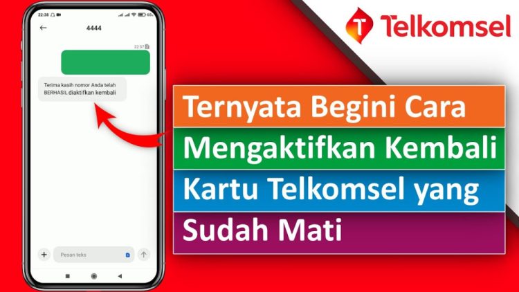 MUDAH!Begini 6 Cara Mengaktifkan Kembali Nomor Telkomsel yang Lama Tak Digunakan
