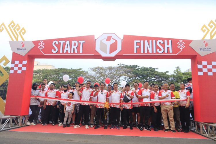 Bawaslu Lampung Gelar Kick Off Pengawasan Pilkada 2024, Wujudkan Pilkada Jujur, Rakyat Makmur