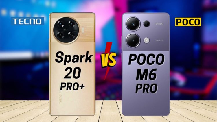 Duel Smartphone: POCO M6 Pro vs Tecno Spark 20 Pro+ – Mana yang Lebih Unggul?