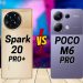 Duel Smartphone: POCO M6 Pro vs Tecno Spark 20 Pro+ – Mana yang Lebih Unggul?