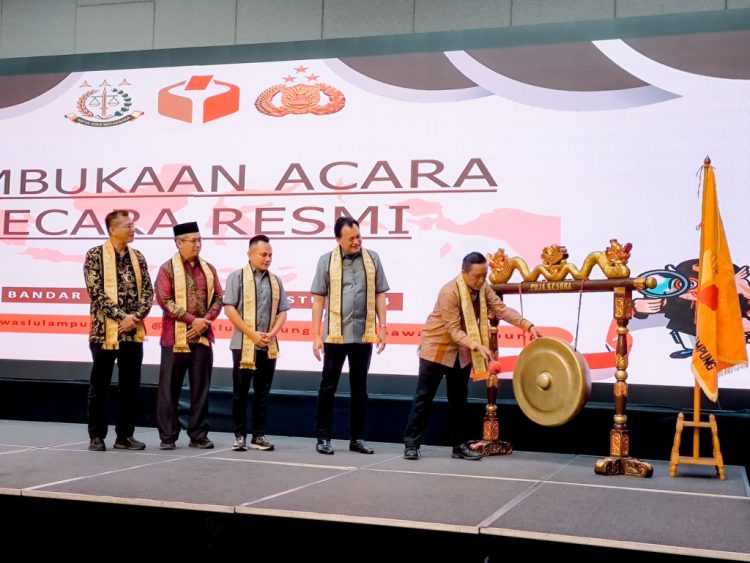 Sinergi Antar-Lembaga Diperkuat, Bawaslu Lampung Siap Hadapi Pemilihan 2024