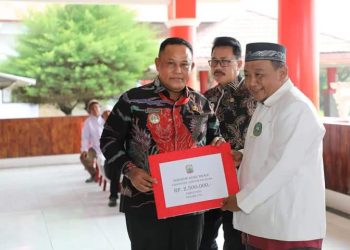 412 Guru Ngaji dan Tokoh Lintas Agama di Lampung Selatan Terima Insentif