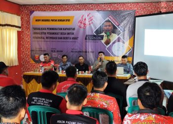 SPJI Gelar Sosialisasi ‘Ngopi’ untuk Peratin Se-Kecamatan Balik Bukit