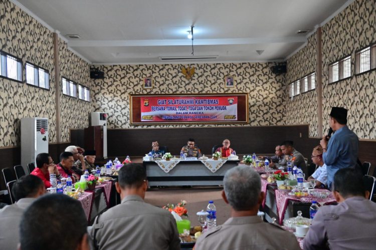 Ngopi Bareng Tokoh, Polres Lamsel Ajak Ciptakan Keamanan Pilkada 2024