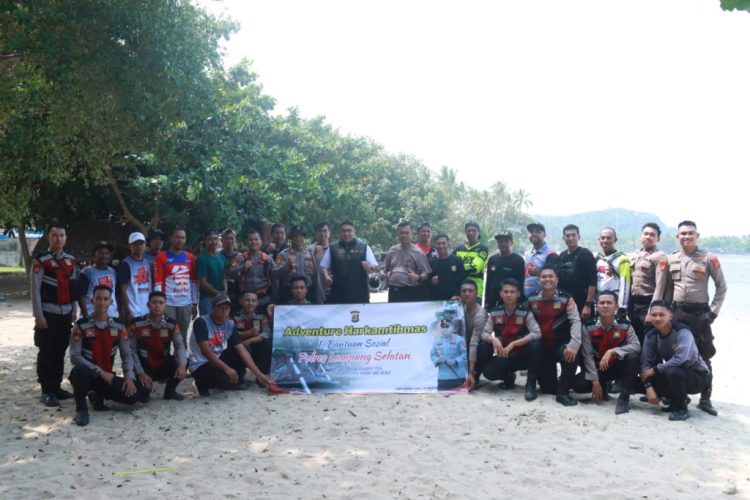 Patroli Adventure Kamtibmas Polres Lampung Selatan: Mengajak Warga Mendukung Situasi Kondusif Menjelang Pilkada