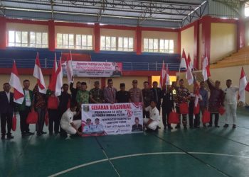 Pemerintah Kabupaten Lampung Timur mencanangkan gerakan nasional pembagian 10 juta bendera Merah Putih pada tahun 2024.