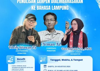 Workshop Menulis Cerpen dan Alih Bahasa ke Bahasa Lampung Dihadiri 70 Peserta