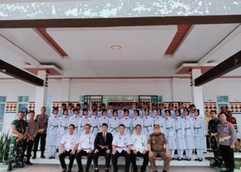 Pj. Bupati Tanggamus Resmi Kukuhkan Anggota Paskibraka Tahun 2024