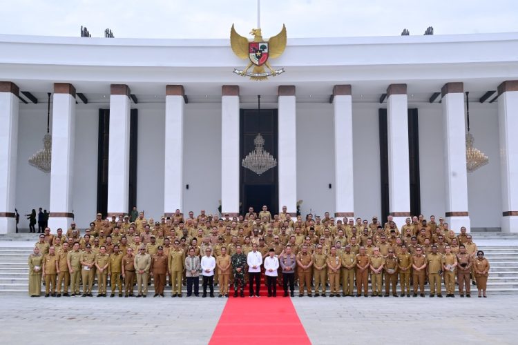 Pj. Bupati Tanggamus Hadiri Pertemuan dengan Presiden Jokowi di IKN