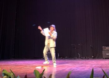 Isbedy Stiawan ZS Baca Puisi ‘Biografi Kecilnya’ di Taman Budaya Lampung