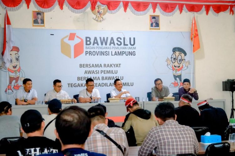 Bawaslu Lampung Ungkap Hasil Pengawasan Kampanye Pemilu 2024