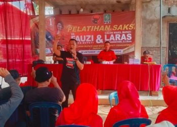 DPC PDIP Pringsewu Gelar Pembekalan untuk 80 Calon Saksi Pilkada