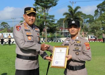 Bripka Rico Hady Saputra Dapat Penghargaan dari Kapolri Usai Tangkap Pelaku Curanmor Saat Lepas Dinas