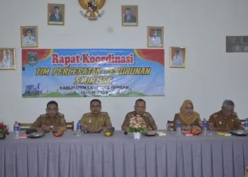 Peningkatan Kerja Sama untuk Menangani Stunting di Lampung Tengah