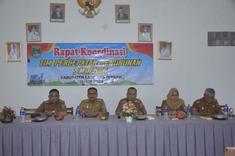 Peningkatan Kerja Sama untuk Menangani Stunting di Lampung Tengah