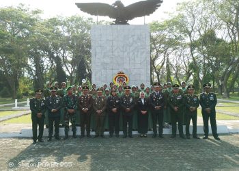 HUT Ke-79 TNI: Erma Yusneli Hadiri Upacara Tabur Bunga di Lampung Selatan