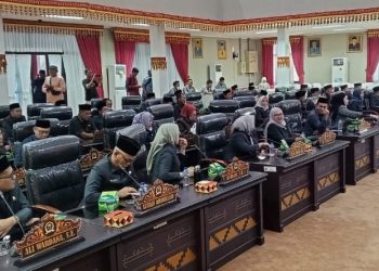 DPRD Lampung Selatan Gelar Rapat Paripurna Penetapan Usulan Pimpinan