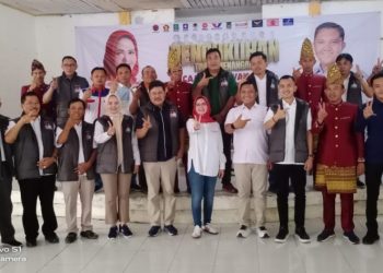 Tim Pemenangan KUR Nanda-Anton Kecamatan Waylima Resmi Dikukuhkan