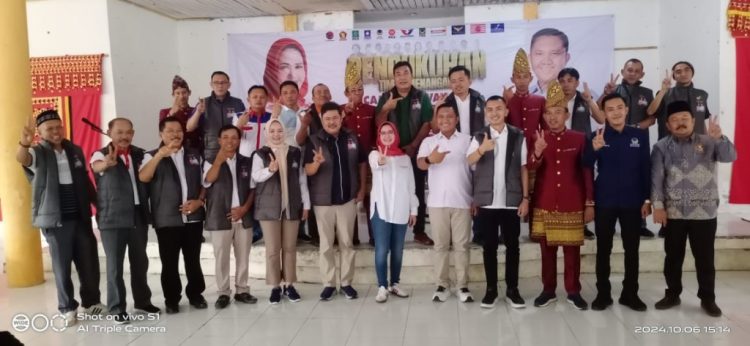 Tim Pemenangan KUR Nanda-Anton Kecamatan Waylima Resmi Dikukuhkan
