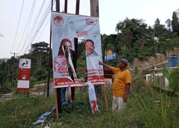 Baliho Nanda-Anton Kembali Dirusak, Laporan ke Polisi Segera Dihasilkan