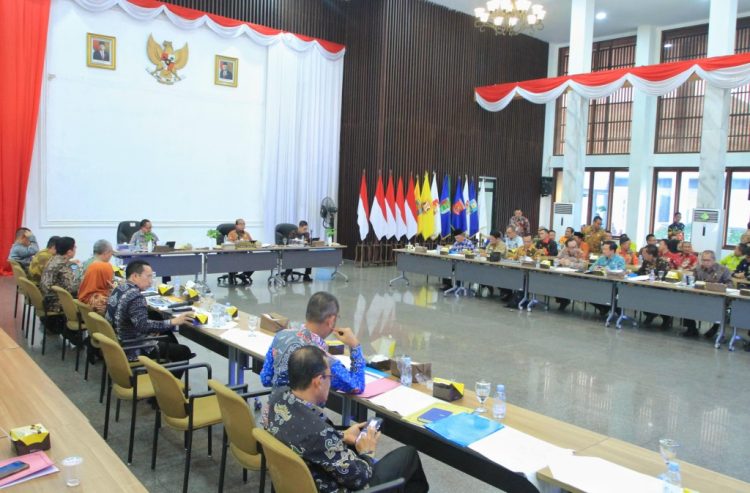 Pjs. Bupati Lampung Tengah Hadiri Rapat Percepatan Pengembangan Industri Gim Nasional