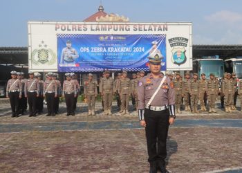 Polres Lampung Selatan Gelar Operasi Zebra Krakatau 2024 untuk Pastikan Keamanan Pelantikan Presiden dan Wakil Presiden