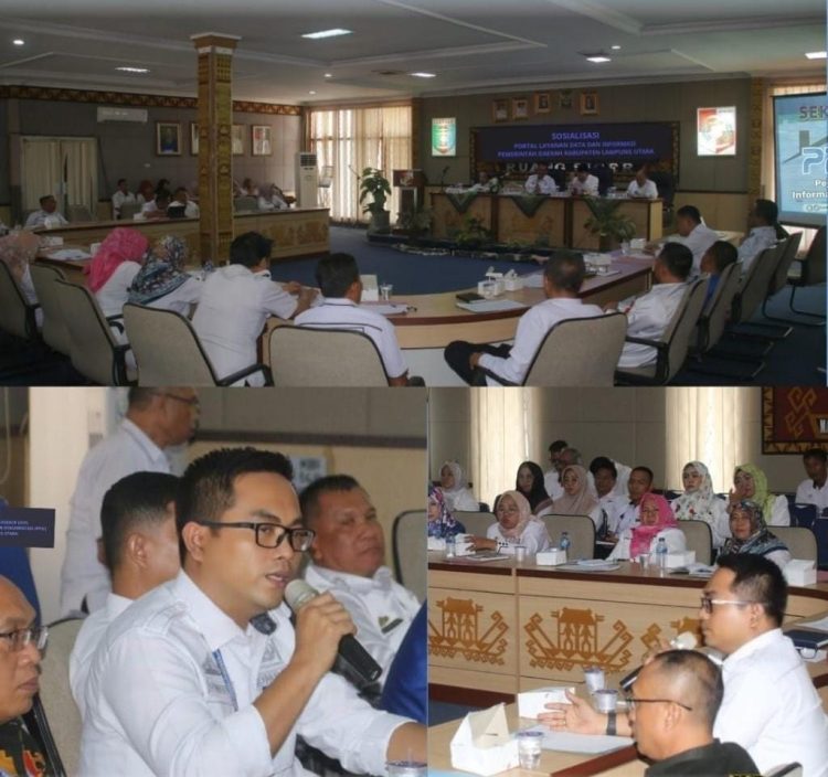 Dinas Kominfo Lampung Utara Luncurkan Portal PPID untuk Tingkatkan Akses Informasi Publik