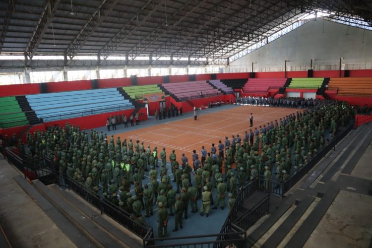 Sat Binmas Polres Lampung Selatan Tingkatkan Kemampuan Linmas Jelang Pilkada Serentak 2024