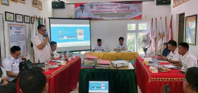 Desa Way Kalam Wakili Lampung Selatan dalam Penilaian Desa Antikorupsi Provinsi Lampung 2024