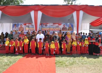 Festival Drumband Satuan Pendidikan 2024 Dibuka, Diikuti 32 Tim dari Berbagai Tingkat Pendidikan di Tanggamus