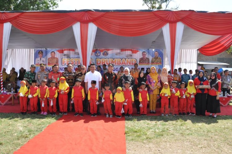 Festival Drumband Satuan Pendidikan 2024 Dibuka, Diikuti 32 Tim dari Berbagai Tingkat Pendidikan di Tanggamus