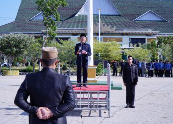 Pemkab Pringsewu Pimpin Upacara Peringatan Hari Sumpah Pemuda ke-96