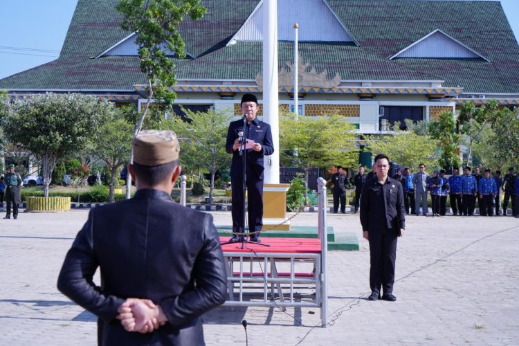 Pemkab Pringsewu Pimpin Upacara Peringatan Hari Sumpah Pemuda ke-96