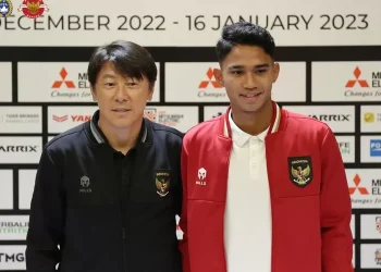 Isi Percakapan Shin Tae-yong dengan Marselino Ferdinan di Ruang Ganti Saat Laga Indonesia vs Arab Saudi