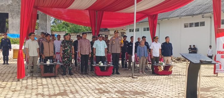 Pj Bupati Lampung Barat Hadiri Distribusi Logistik Pilkada 2024