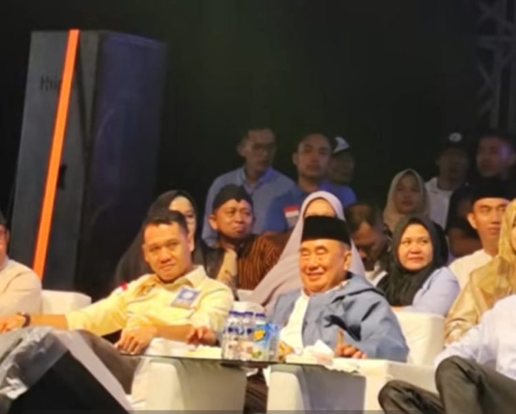 Masyarakat Padati Kampanye Akbar Sholawat Moh. Saleh-Agus di Ngarip Ulubelu