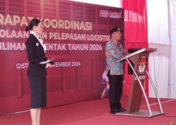 Pendistribusian Logistik Pilkada 2024 Di Tanggamus Dimulai, Pj. Bupati Tegaskan Kolaborasi Penting untuk Sukses Pemilu